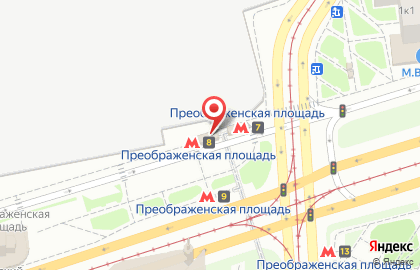 Магазин Минипорт на Преображенской площади на карте
