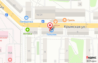 Магазин БерёZка на Крымской улице на карте