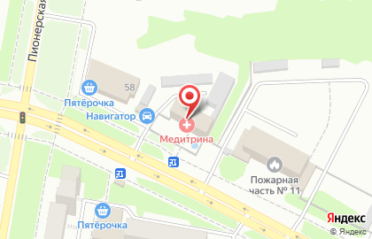 Центр слухопротезирования Отосфера на улице Винокурова на карте