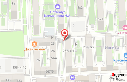 Продуктовый магазин на Российской, 267/3 к1 на карте