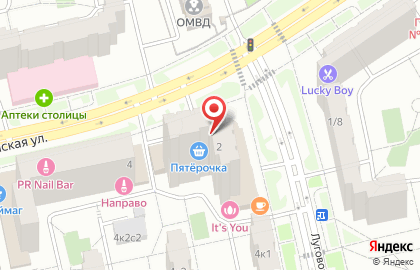 Центр-сервис в Луговом проезде на карте