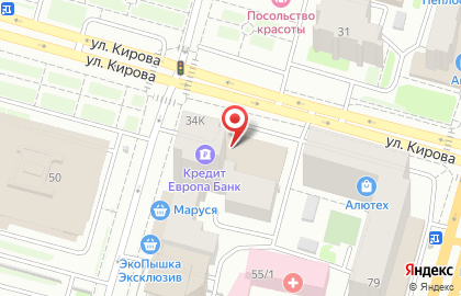 Автоматизированный пункт выдачи товаров PickPoint в Кировском районе на карте