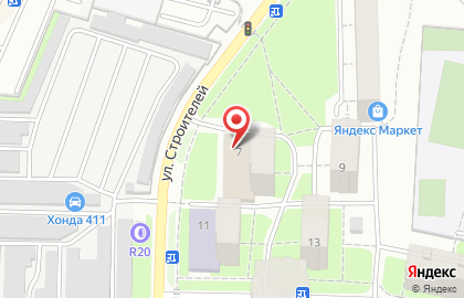 Научно-технический центр Энергодиагностика на улице Строителей на карте