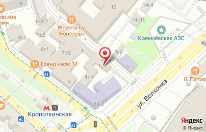 Юридическая ассоциация Караченков и партнеры на Кропоткинской на карте