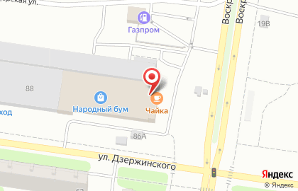 Кафе-бар Чайка в Автозаводском районе на карте