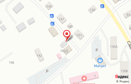 Продовольственный магазин Надежда на Озёрной улице на карте