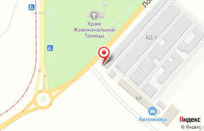 Автоцентр Хорошие колёса на Локомотивной улице на карте