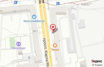Квант Мобайл Банк на проспекте Карла Маркса на карте