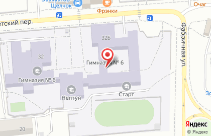 Динамо в Щёлково на карте