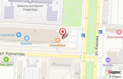Банкомат МИнБанк в Кировском районе на карте