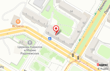 Телец в Московском районе на карте