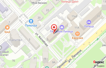 ООО Аргумент на улице Желябова на карте