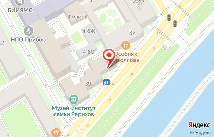 Социально-реабилитационный центр для несовершеннолетних Дом милосердия в Санкт-Петербурге на карте