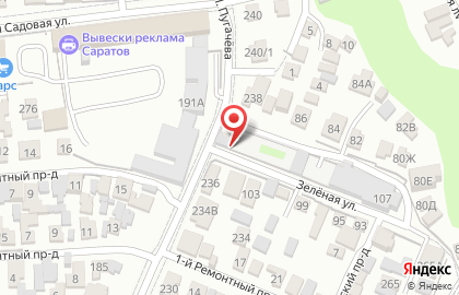 Продовольственный киоск в Кировском районе на карте