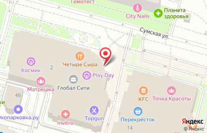 Магазин цифровой техники DNS на Днепропетровской улице на карте