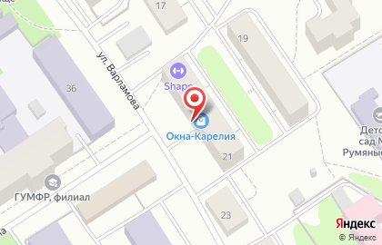 Юридическая компания ЮрПроф в Петрозаводске на карте