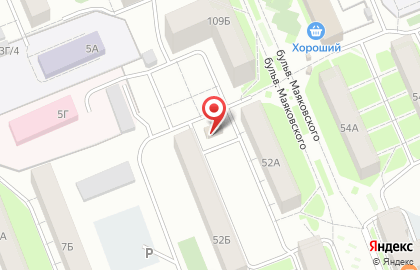 Мини-маркет Мини-маркет на улице Академика Вавилова на карте