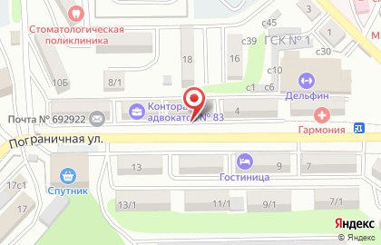Адвокаты филиал г. Находка контора на карте