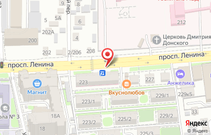 Киоск по продаже печатной продукции РостДонПечать на проспекте Ленина на карте