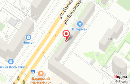 Автозапчасти в Екатеринбурге на карте