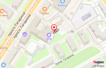 Экспресс Кредит Сервис на проспекте Гагарина на карте