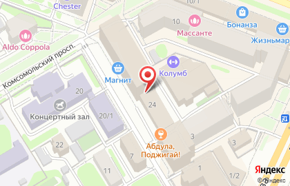Бухгалтерская компания Формула Успеха на Площади Гарина-Михайловского на карте