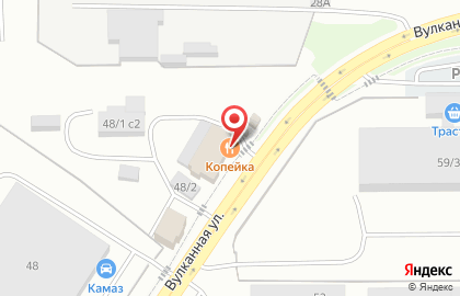 Копейка в Петропавловске-Камчатском на карте