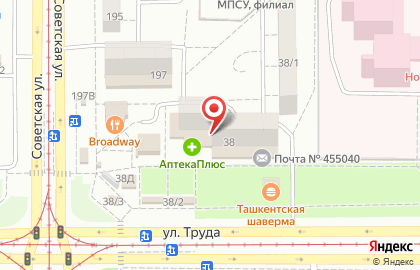 Магазин разливного пива Пивторг в Орджоникидзевском районе на карте