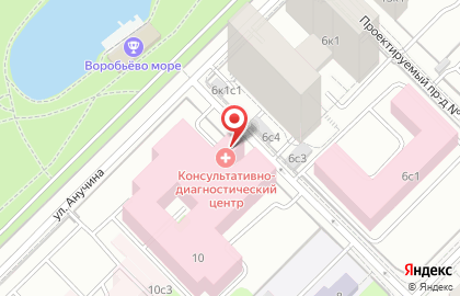 Столовая в Москве на карте