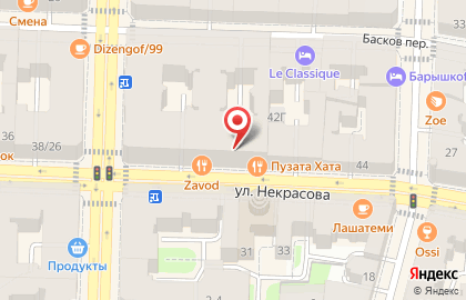 ОСТ на улице Некрасова на карте