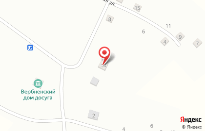 Вербненский фельдшерско-акушерский пункт Красненской центральной районной больницы на карте