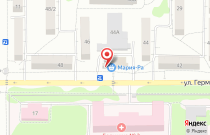 Мини-маркет по продаже прессы Семь новостей на улице Германа Титова на карте