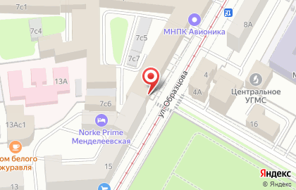 Межреспубликанская коллегия адвокатов на метро Достоевская на карте