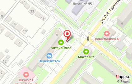 Магазин Роспечать в Октябрьском районе на карте