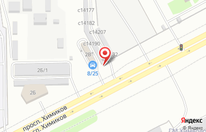 Автомойка самообслуживания 8/25 в Кемерово на карте