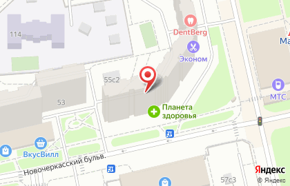 Жаклин на Новочеркасском бульваре на карте
