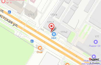 Розничный магазин Абк-инструмент на Большевистской улице на карте