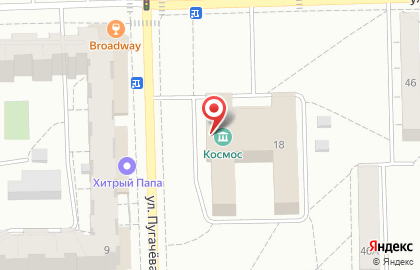 Школа танцев Надежда на улице Пугачёва на карте