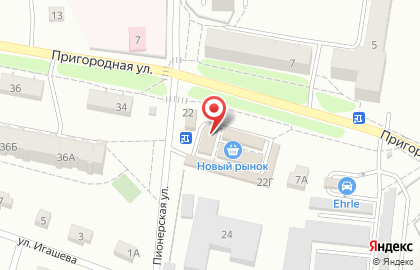 Пекарня Ковровский Хлеб на Пионерской улице на карте