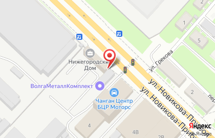 Торгово-производственная компания Гюринг на улице Новикова-Прибоя на карте