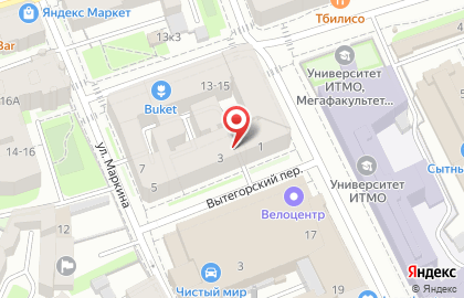 Отель Резиденция на метро Горьковская на карте