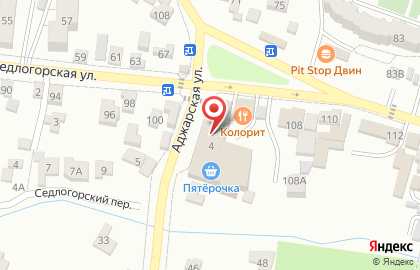 Ресторан Колорит на карте