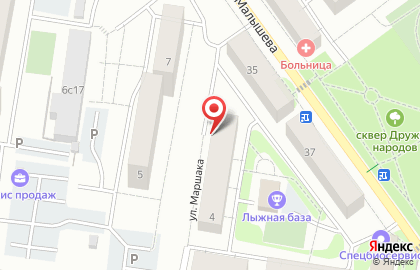 Почта России в Тюмени на карте
