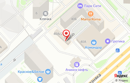 Национальная почтовая служба, ЗАО на улице Партизана Железняка на карте