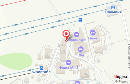 Туристический комплекс Фристайл на Олимпийской улице на карте