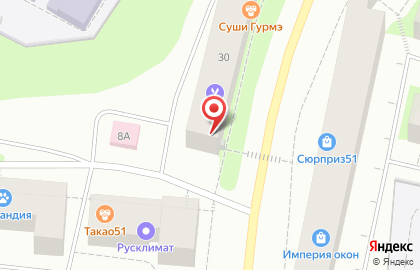 Фирменный магазин Деликат в Ленинском округе на карте
