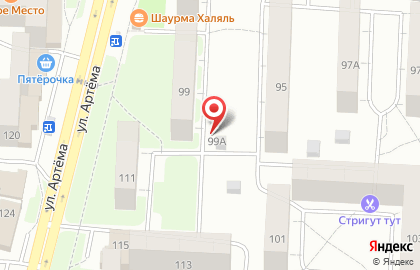 Магазин в Уфе на карте