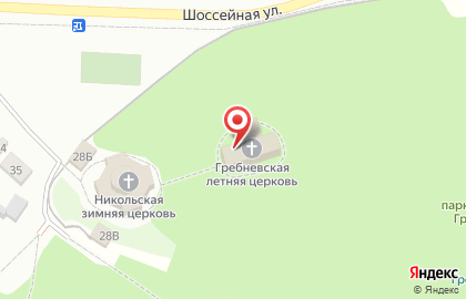 Храм Иконы Божией Матери, пос. Гребнево на карте