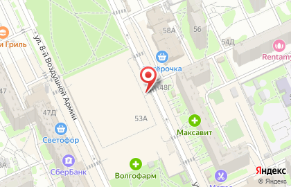 Магазин чая, кофе и табачной продукции Магазины чая, кофе и табачной продукции на улице 8-й Воздушной Армии на карте