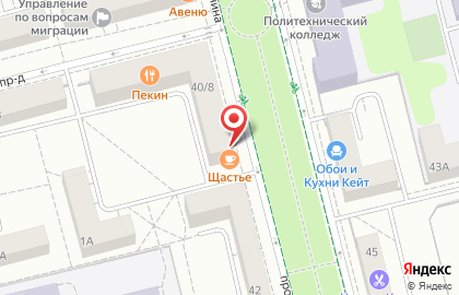 Магазин ВДК-Двери на проспекте Ленина на карте